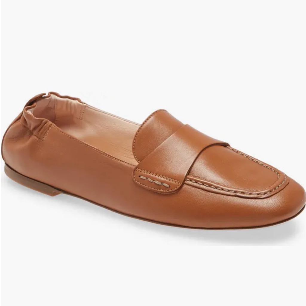 Agl Mara Leather Loafers For Women